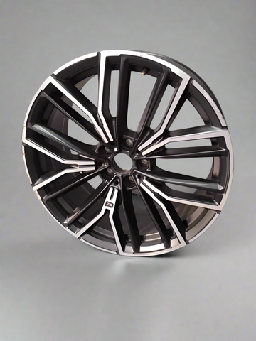 Genuine 20"x 8" 846M Rim Disc Alloy Jet Black Wheel G30 G31 Used