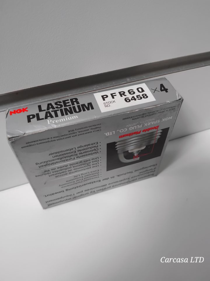 4X NGK Laser Platnium Spark Plugs Audi 1.8T PFR6Q 6458 New
