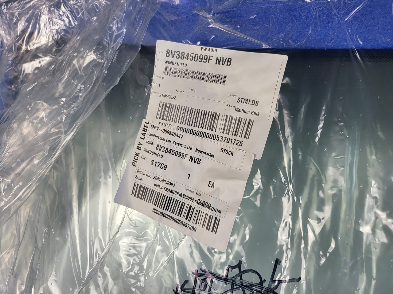 Genuine Windscreen Audi A3 8V 2012 - 2020 New