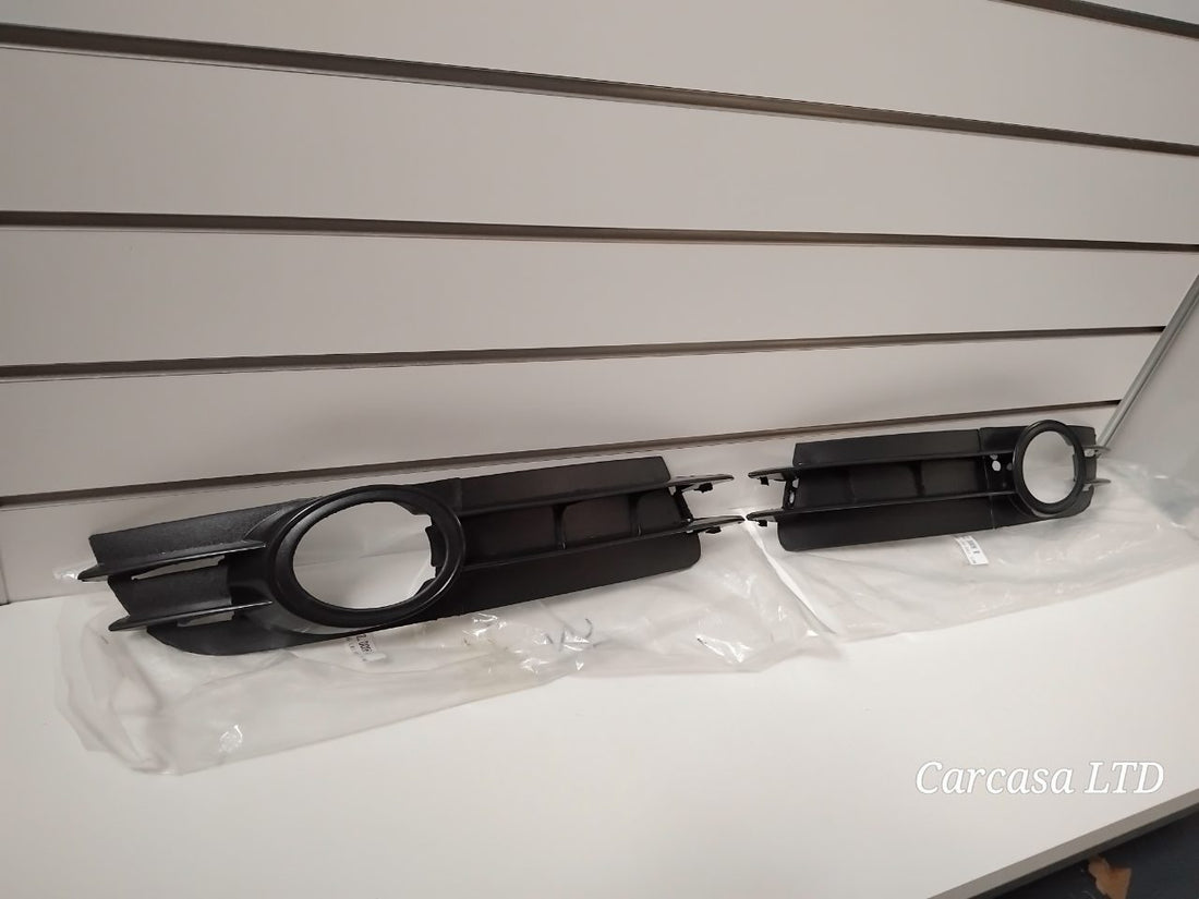 Aftermarket Fog Light Grill Covers AUDI A6 C6 2005 - 2008 NEW