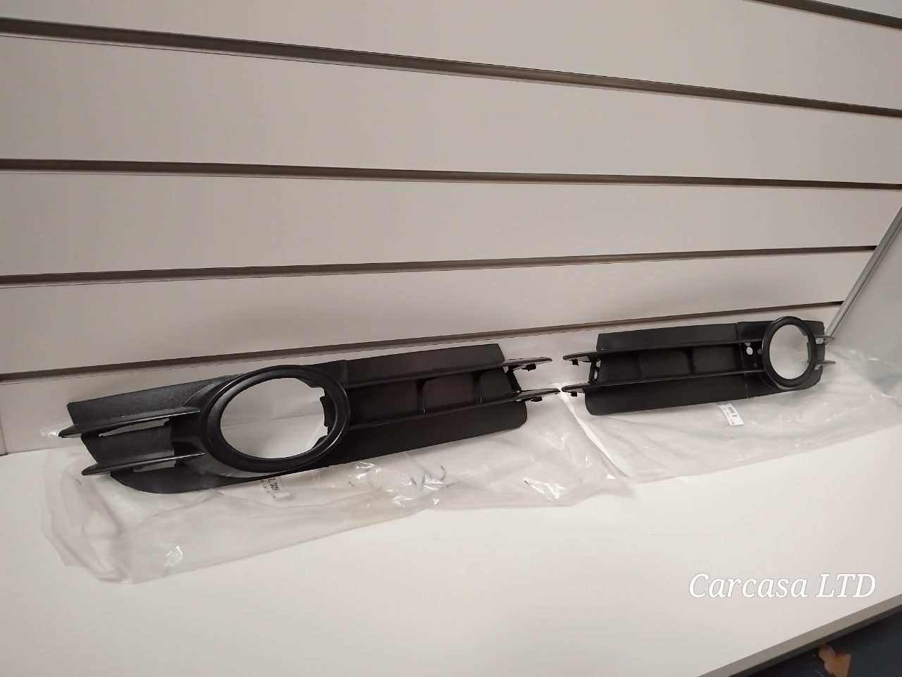 Aftermarket Fog Light Grill Covers AUDI A6 C6 2005 - 2008 NEW