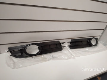 Aftermarket Fog Light Grill Covers AUDI A6 C6 2005 - 2008 NEW