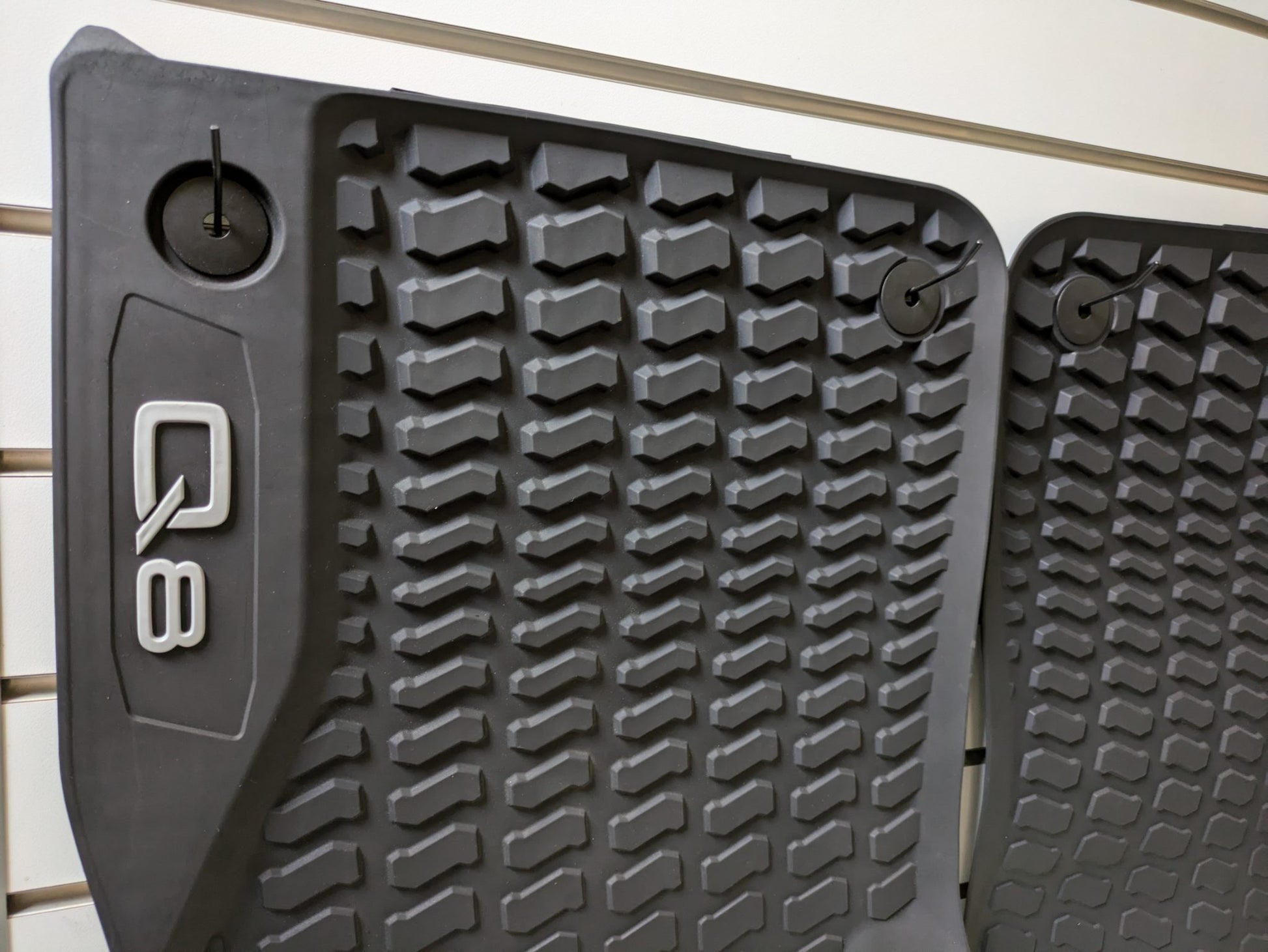 Genuine All Weather Rubber Mats Audi Q8 SQ8 RSQ8 RHD 2019-2022