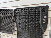 Genuine All Weather Rubber Mats Audi Q8 SQ8 RSQ8 RHD 2019-2022
