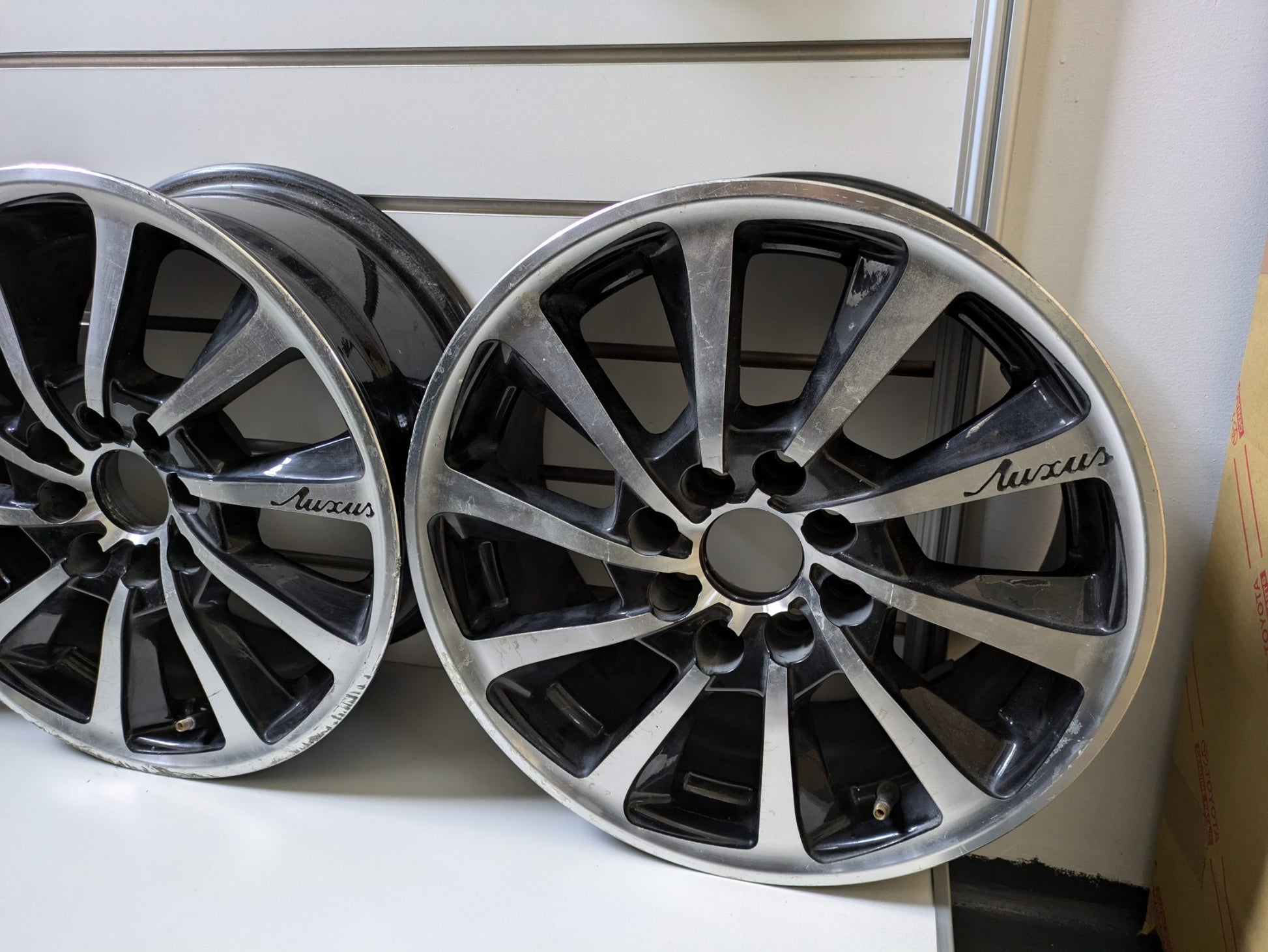 Auxus Racing 15"x6.5j 4x100 &amp; 4x114 Multi 4 Wheel Used