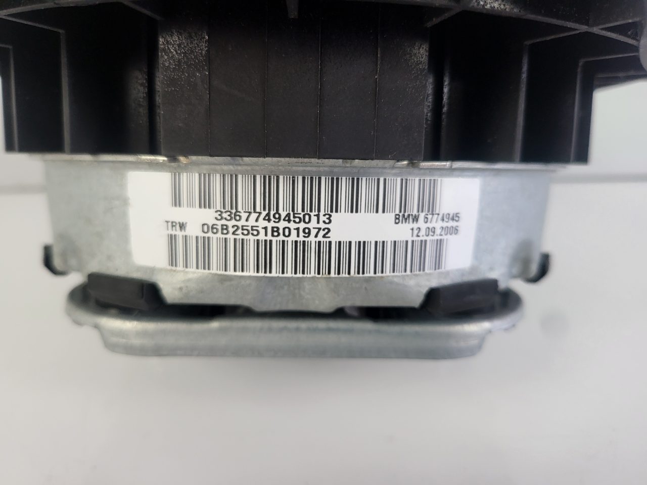 Genuine Drivers Steering Wheel Airbag BMW 3 series E90 2005-2008 Used