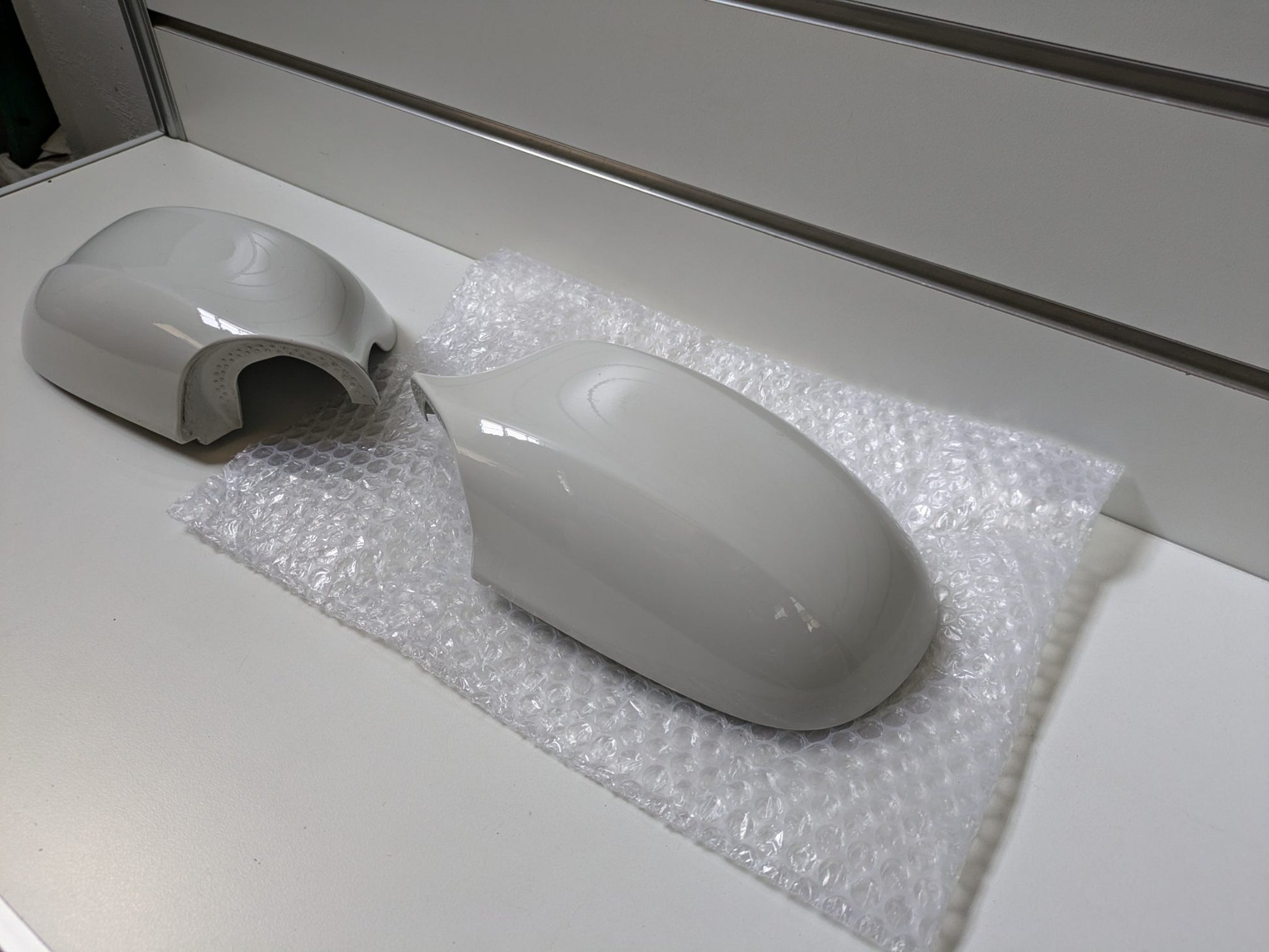 Genuine LH Left Wing Mirror Trim cover BMW 3 series E90 E91 2005-2011 Used