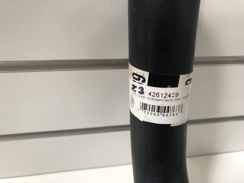 New American Made Gates Upper Radiator / Curved Hose NEW