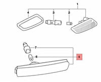 Genuine RH Fender Side Marker Light Bmw Z3 E36 1996 - 2002 Used