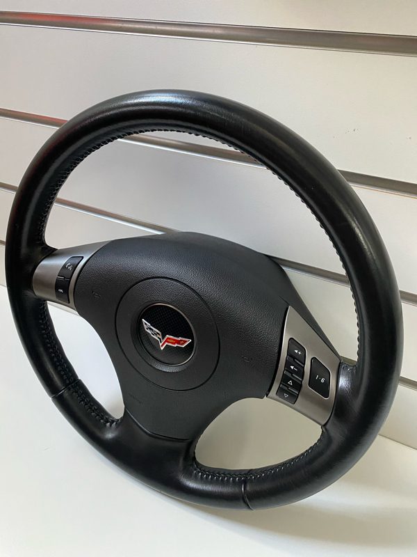 Genuine Steering Wheel and Air Bag C6 Chevrolet Corvette 2005–2011 Manual Used