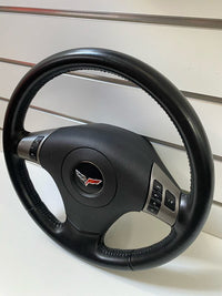 Genuine Steering Wheel and Air Bag C6 Chevrolet Corvette 2005–2011 Manual Used