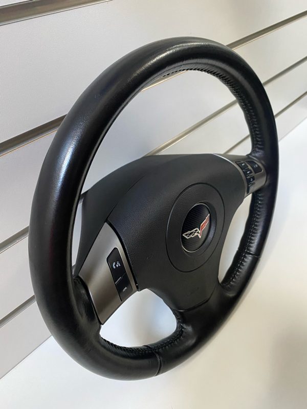 Genuine Steering Wheel and Air Bag C6 Chevrolet Corvette 2005–2011 Manual Used