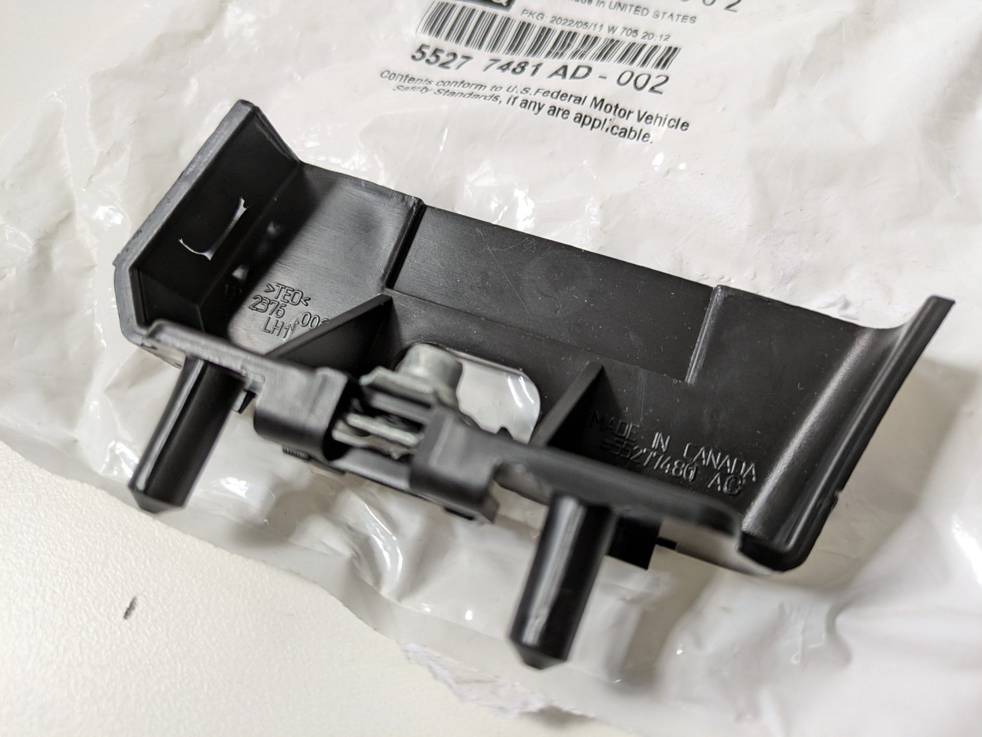 Genuine LH Front Bumper Cover Mount Bracket Dodge Ram 1500 2009-2021 New
