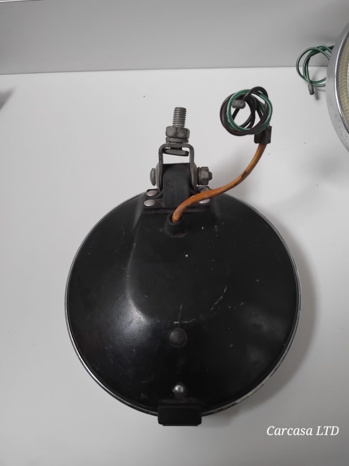 Hella 162 Vintage Spot Fog Driving Light Wide Beam Used