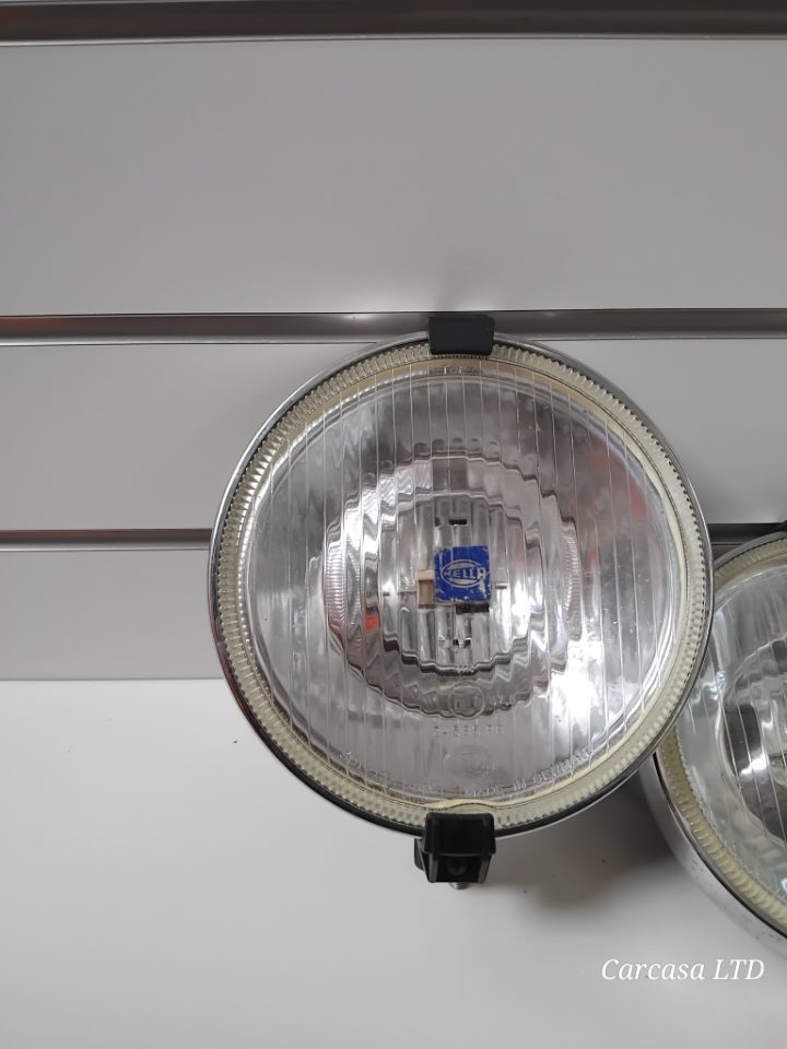 Hella 162 Vintage Spot Fog Driving Light Wide Beam Used