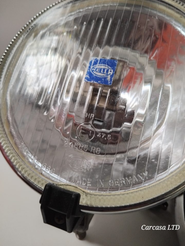 Hella 162 Vintage Spot Fog Driving Light Wide Beam Used