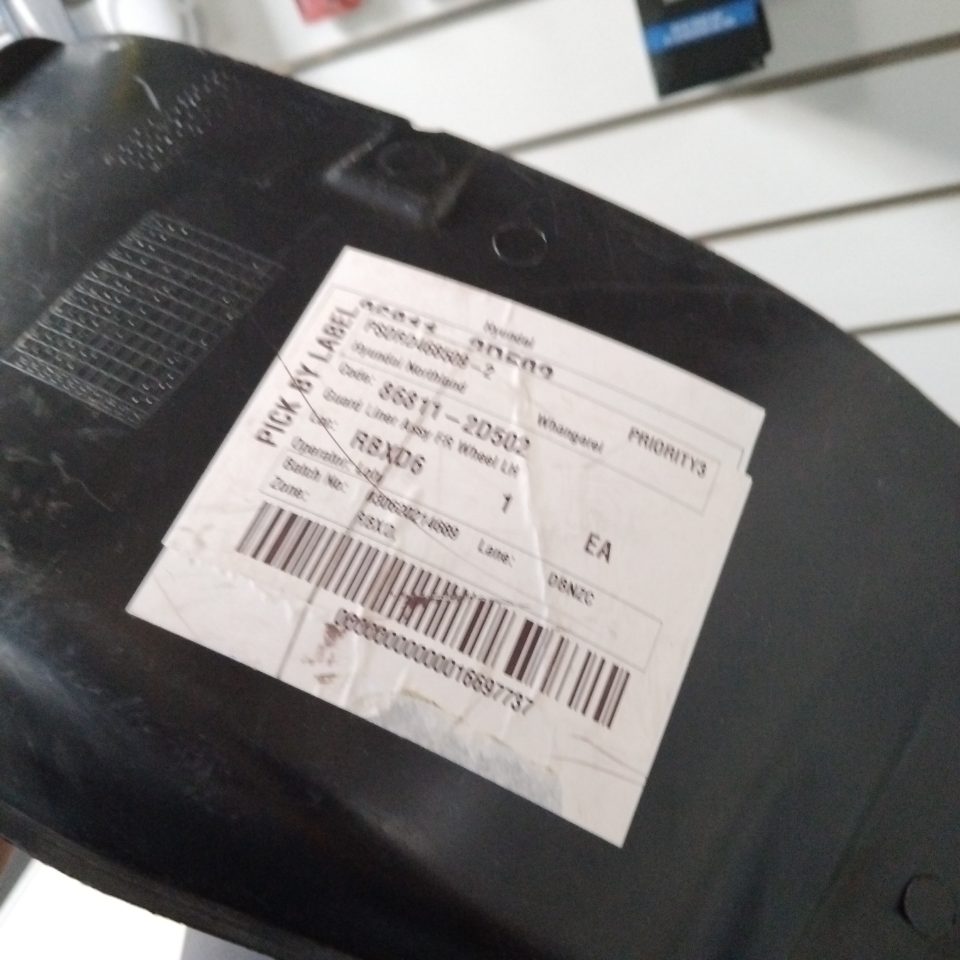 Genuine Left Hand Front Fender Liner Hyundai Elantra XD Facelift 2004-2006 New