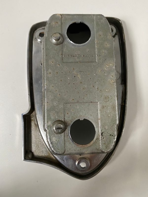 Genuine RH Taillight Chrome Housing Jaguar XJ6 XJ12 S1 S2 Lucas Used