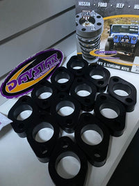 Jeep Wrangler JK 2WD & 4WD Body Lift Kit Daystar KJ04520BK 1 inch lift