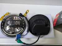 Xprite 7" LED Headlights Jeep Wrangler JK LJ CJ TJ Hummer H1 H2 1997-2018 New