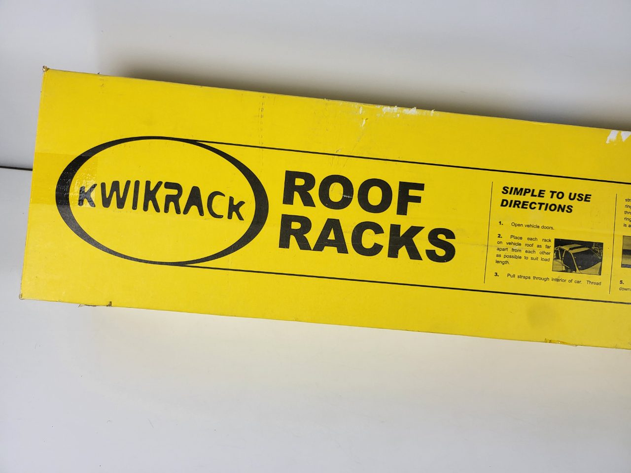 KwikRack Soft Racks Universal Fit Roof Temp Racks New