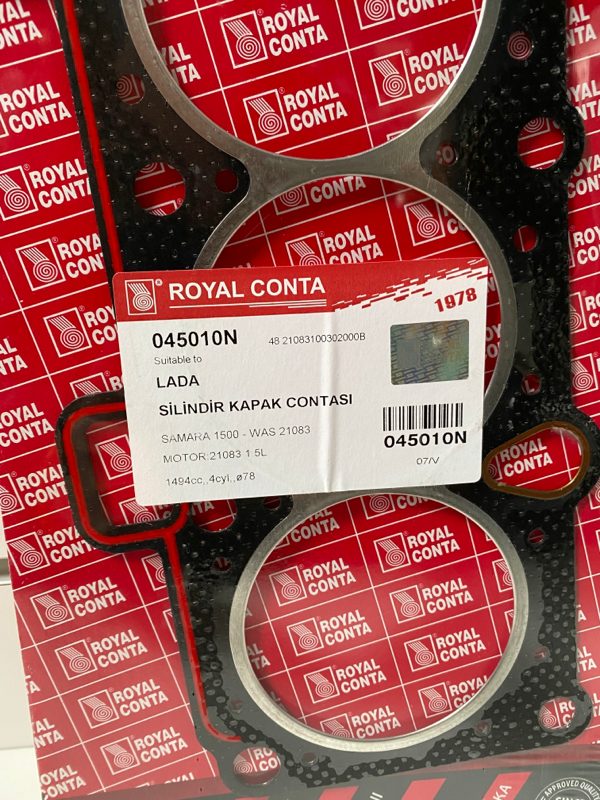 Royal Conta Head Gasket Lada Samara 1.5L 1500 VAZ 21083 New