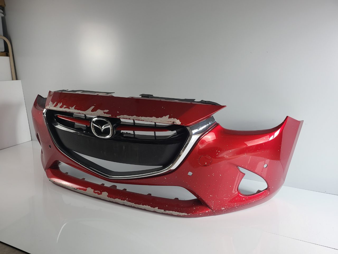 Genuine Front Bumper Mazda 2 Demio DJ 2014 - 2019 used