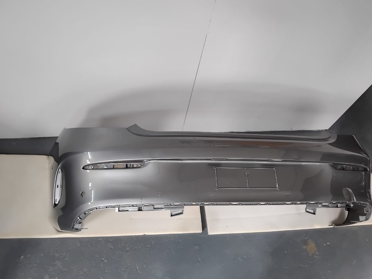 Genuine Rear Bumper Cover Mercedes C Class Coupe C205 Amg PKG PFL 2016-2019 Used