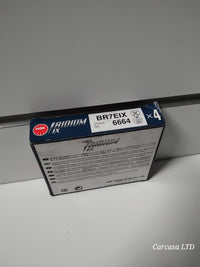 NGK Iridium IX Spark Plugs BR7EIX 6664 set of 4 New