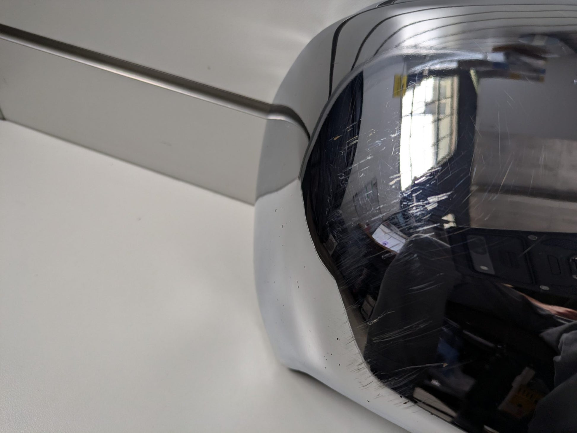 Genuine LH Chrome Rear Bumper Cap Nissan Navara PFL NP300 D23 2014-2020 Used