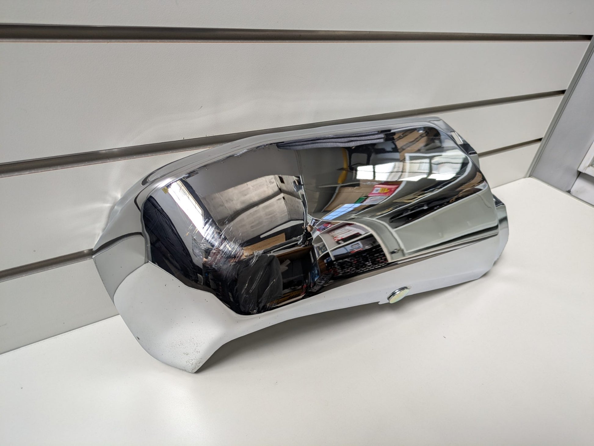 Genuine LH Chrome Rear Bumper Cap Nissan Navara PFL NP300 D23 2014-2020 Used