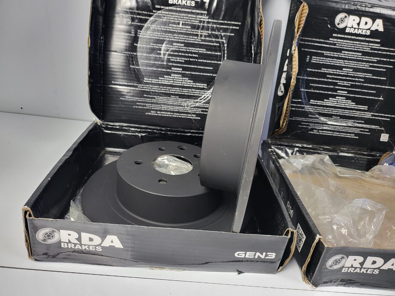 RDA Disc Brake Rotors Rear Pair Nissan Qashqai Dualis Juke Sylphy Maxima Pulsar New