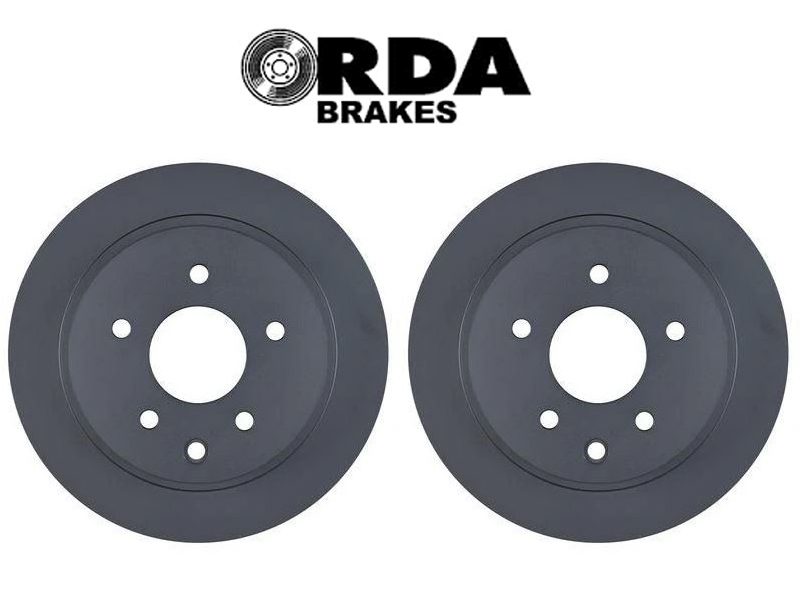 RDA Disc Brake Rotors Rear Pair Nissan Qashqai Dualis Juke Sylphy Maxima Pulsar New