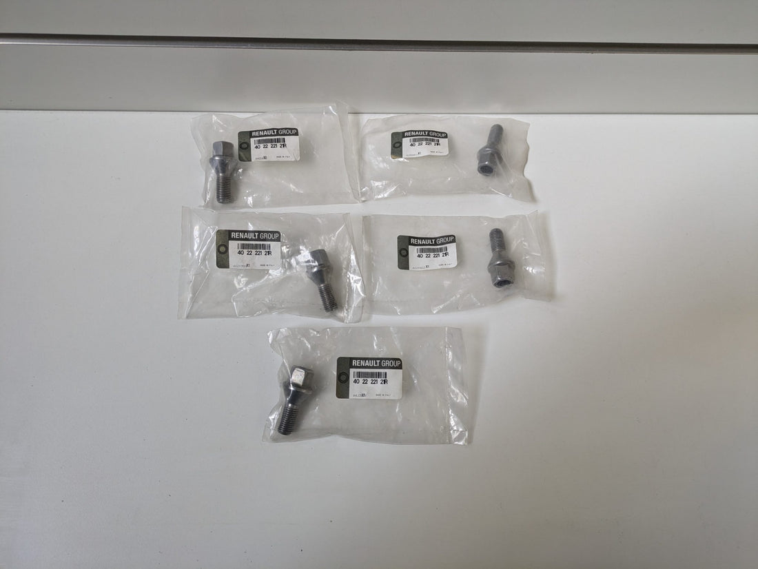 Genuine Renault Wheel Bolt Nissan & Renault Megane, Zoe, Lutecia, Kangoo, Sandero New