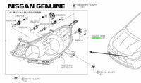 Genuine LH Headlight Nissan Wingroad Y12 2005-2012 New