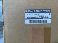 Genuine Nissan X-Trail T31 Stainless Steel Luggage Plate 2007-2013 New