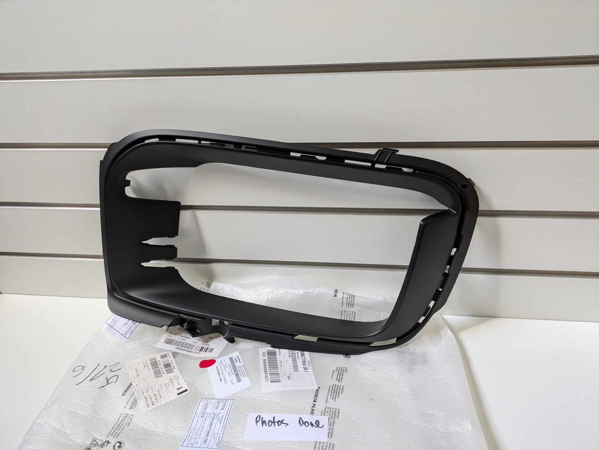Genuine LH Bumper Grill Porsche Cayenne Turbo/Turbo S 9YA/9YB 2019 - 2023 New