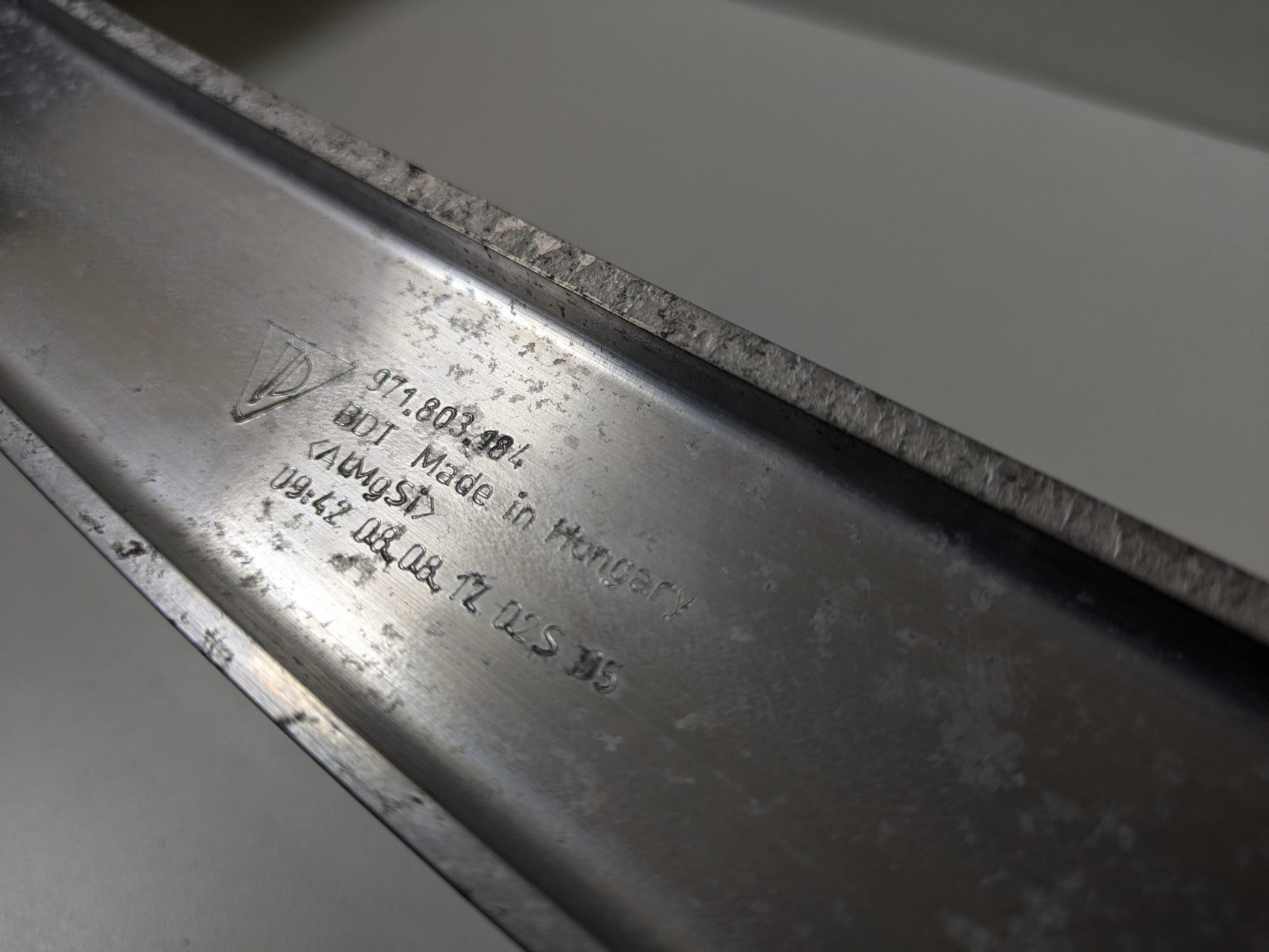 Genuine Rear Bumper Reinforcement Porsche Panamera 971 2017-2023 Used