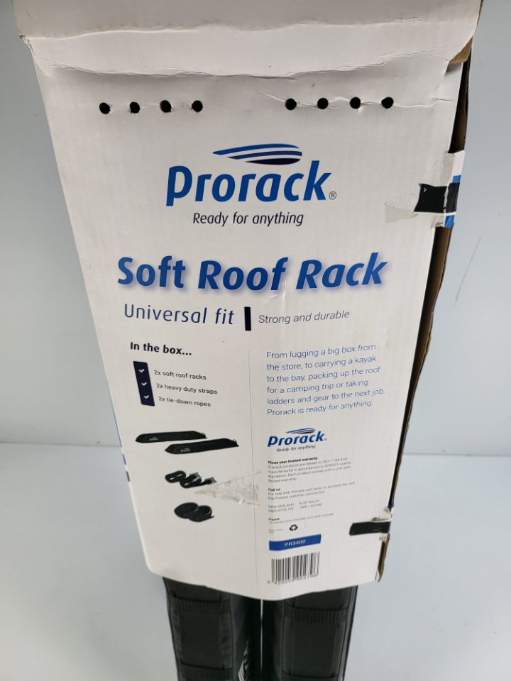 Prorack Soft Racks Universal Fit Roof Temp Racks New