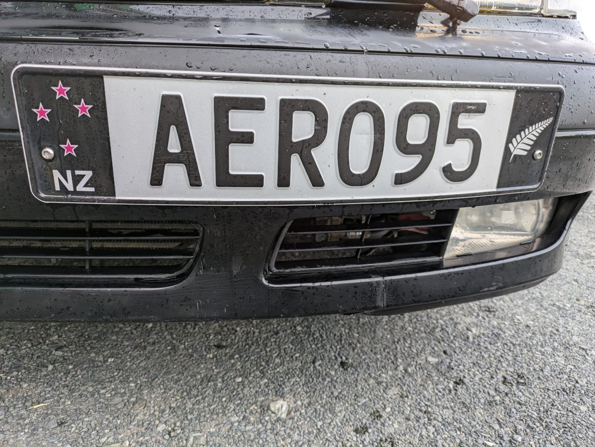 AERO95 Euro NZ Plate for Saab 9-5 YS3E YS3G 1997-2012 Used