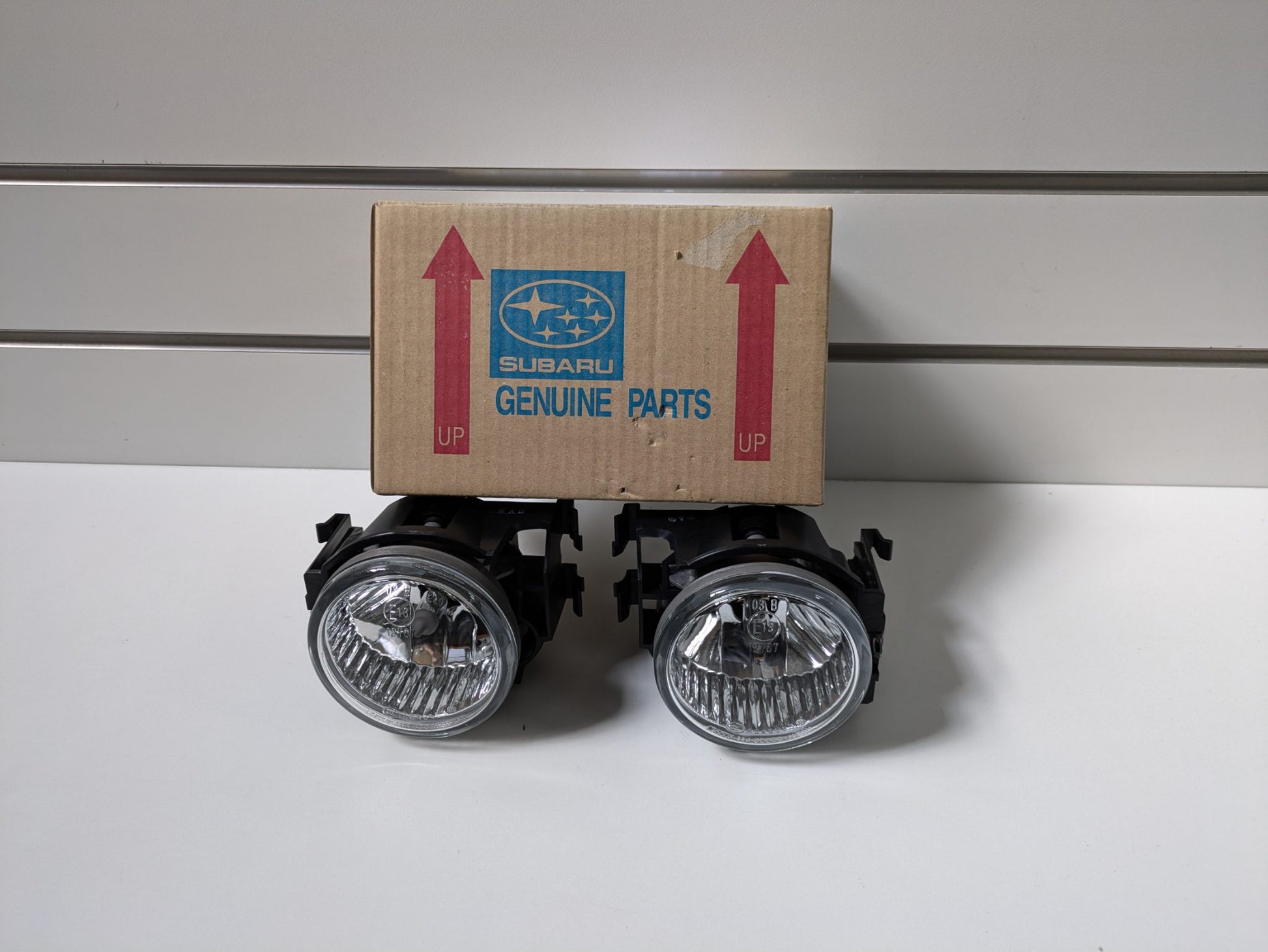 Genuine Fog Light Pair Subaru Impreza Wrx Sti 2011 - 2014 New