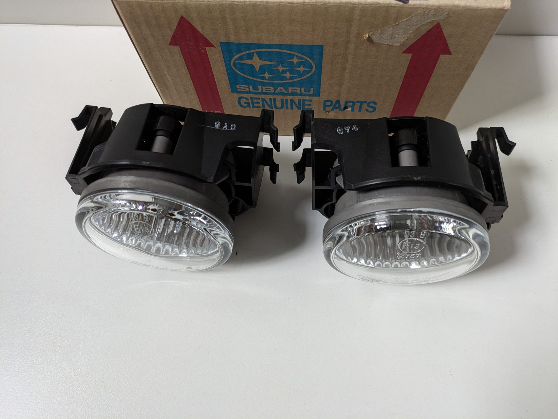Genuine Fog Light Pair Subaru Impreza Wrx Sti 2011 - 2014 New