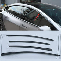 Tesla Model 3 Weather Shields Visor set of 4