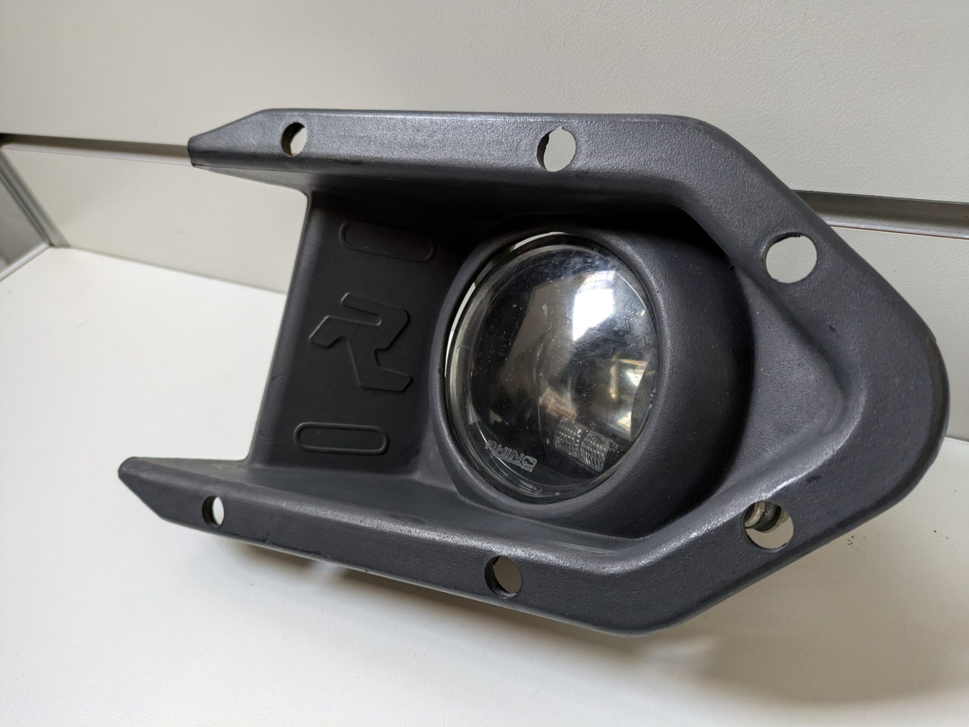 Genuine LH Fog Light & Surround Toyota Hilux Rhino Winch Bar Used