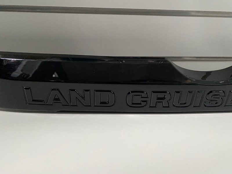 Rear Badge Plastic Protector Toyota Land cruiser Prado 2018+ blackout 2018+, New