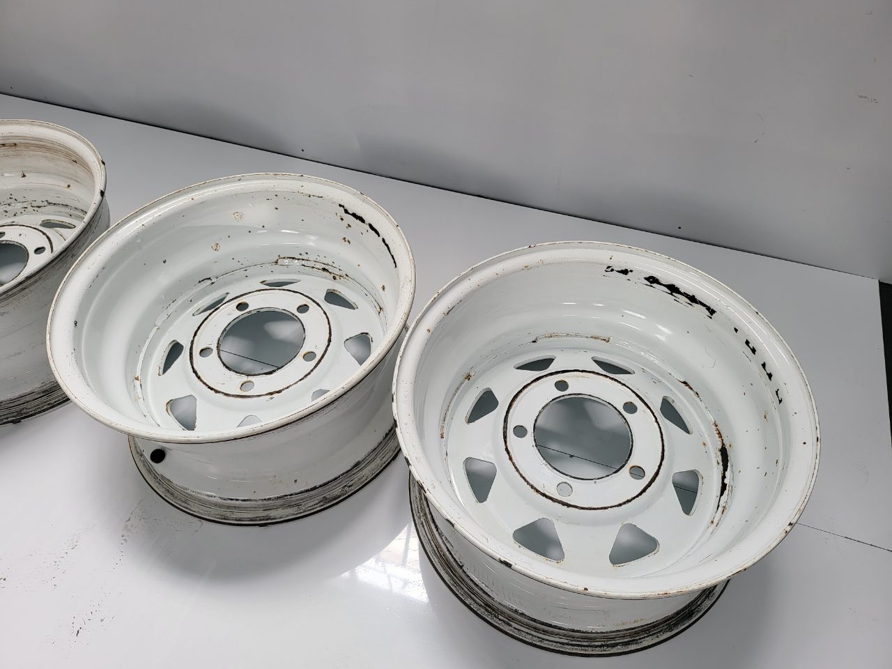 Dynamic Steel 16" x 8" Wheels 5x150 Toyota Landcruiser X4 1987-2024 Used
