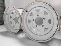 Dynamic Steel 16" x 8" Wheels 5x150 Toyota Landcruiser X4 1987-2024 Used
