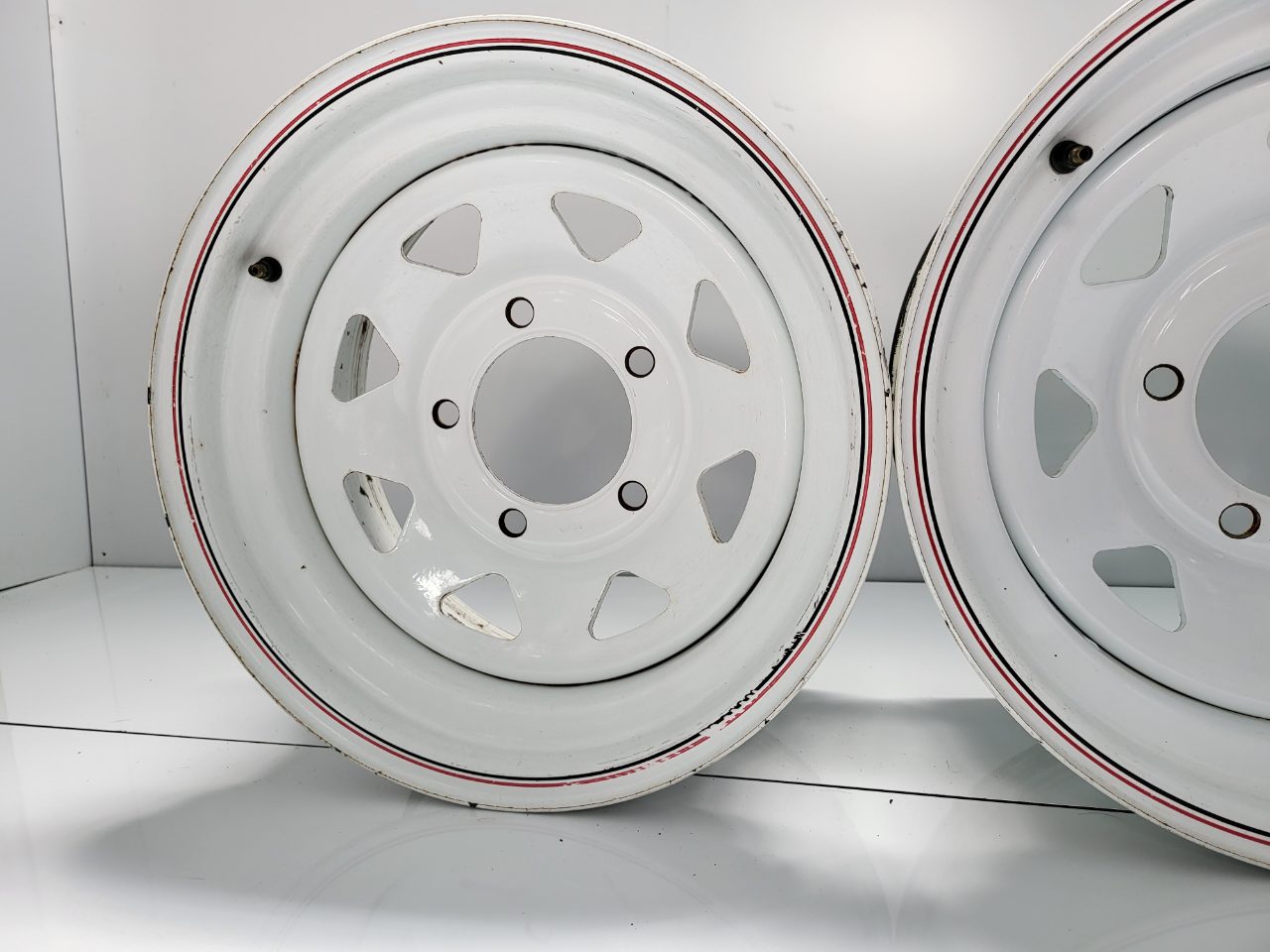 Dynamic Steel 16" x 8" Wheels 5x150 Toyota Landcruiser X4 1987-2024 Used
