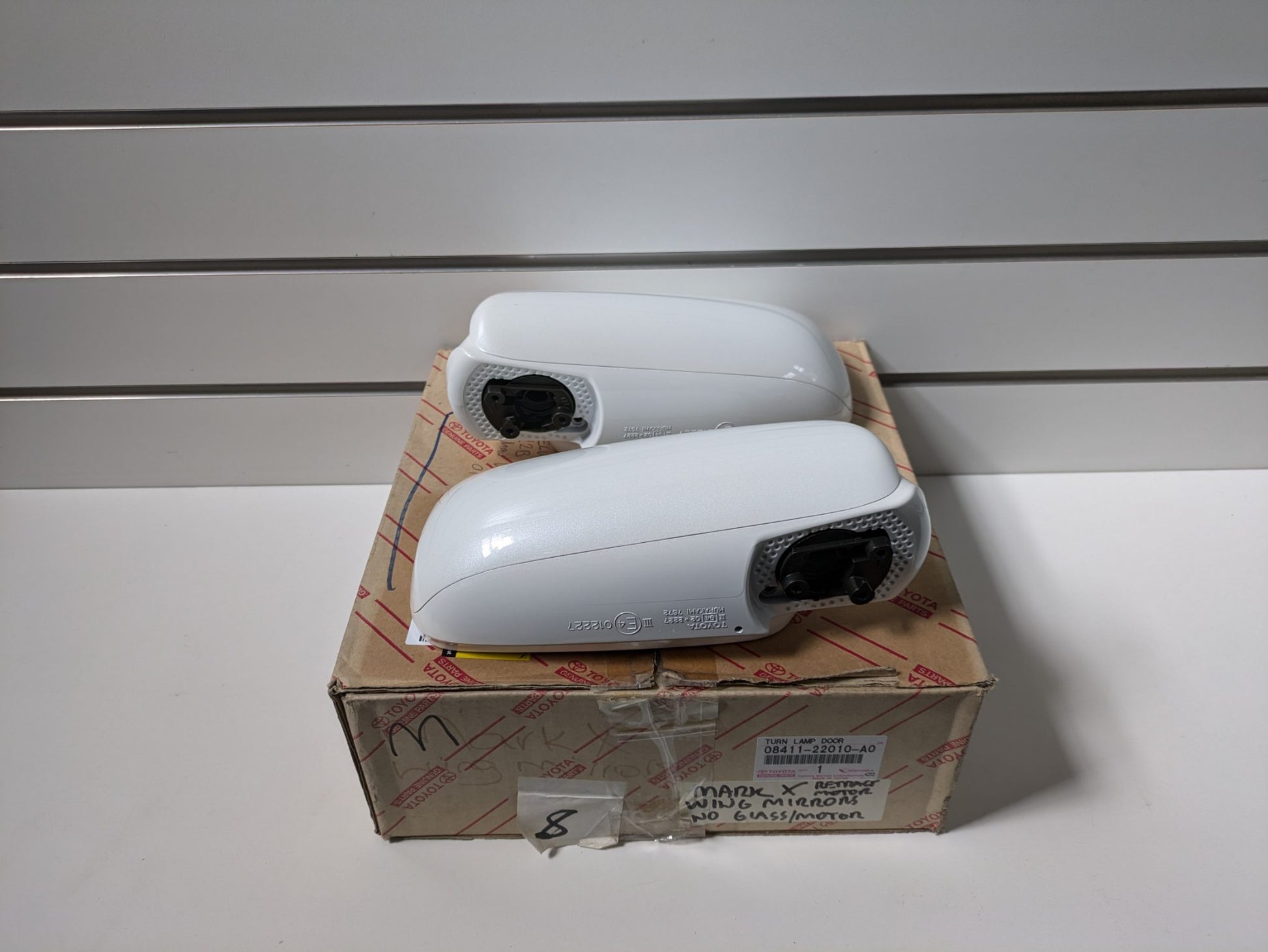 Genuine LH & RH Side Door Mirrors Toyota Mark X GRX120 GRX121 2004 - 2009 New