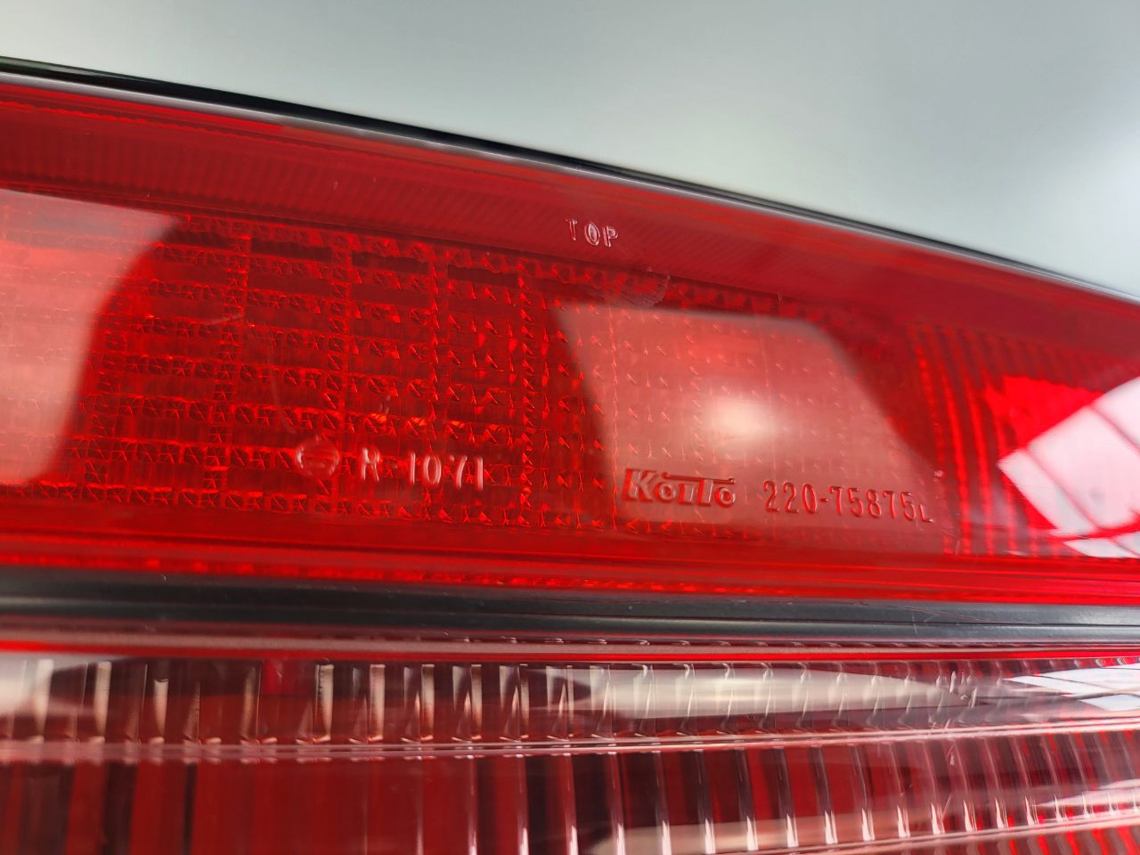 Genuine LH Taillight Toyota Soarer Z30 Series 2 FL 1994 - 1996 Used